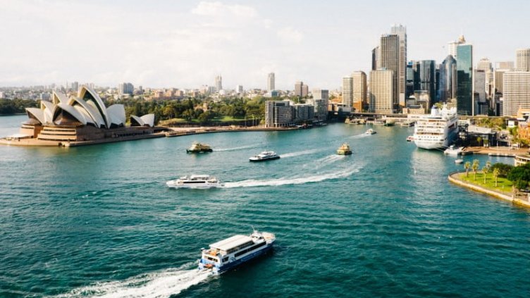 View of sydney opera house