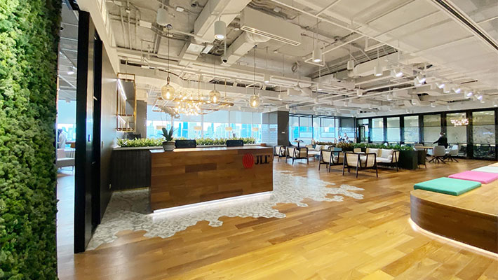 JLL new office at The PARQ, Bangkok