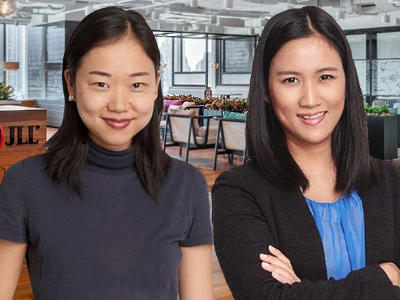 Pimpanga Orn Yomchinda (right), Executive Vice President, Investment Sales, JLL Hotels & Hospitality Group, Asia Pacific, YouRee Park (left), Vice President, Strategic Advisory & Asset Management, JLL Hotels & Hospitality Group, Asia Pacific.