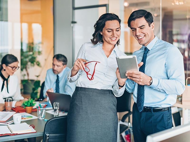 Office collaboration, workplace
