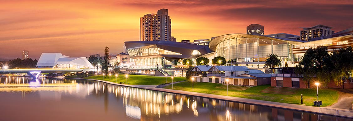 The Beautiful River Torrens in Adelaide