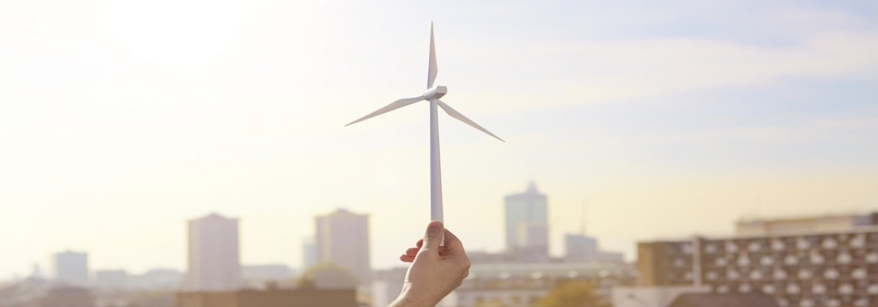 Wind turbine model for energy transition